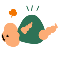 Chubby Pumpkin Baby sticker #2760599