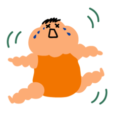 Chubby Pumpkin Baby sticker #2760602