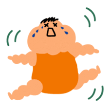 Chubby Pumpkin Baby sticker #2760602