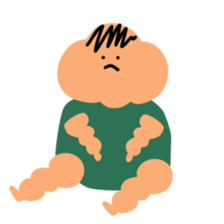 Chubby Pumpkin Baby sticker #2760605