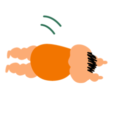 Chubby Pumpkin Baby sticker #2760606