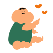 Chubby Pumpkin Baby sticker #2760608