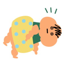 Chubby Pumpkin Baby sticker #2760615