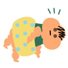Chubby Pumpkin Baby sticker #2760615