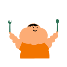 Chubby Pumpkin Baby sticker #2760622