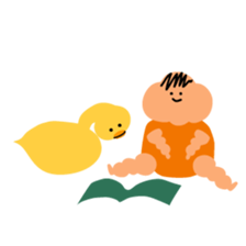 Chubby Pumpkin Baby sticker #2760631