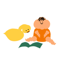 Chubby Pumpkin Baby sticker #2760631
