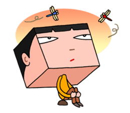 Cube face people sticker #2761492