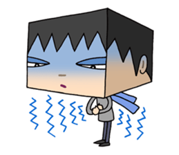 Cube face people sticker #2761499