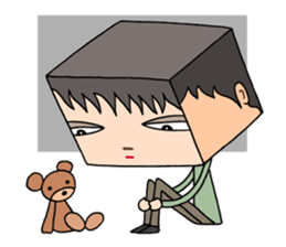 Cube face people sticker #2761507