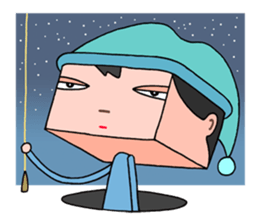 Cube face people sticker #2761508