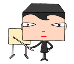 Cube face people sticker #2761522