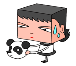 Cube face people sticker #2761527