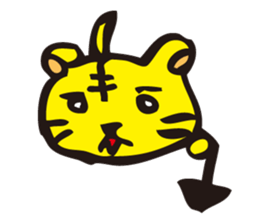 Tiger to win sticker #2761728