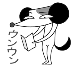 We are dogs. sticker #2762026