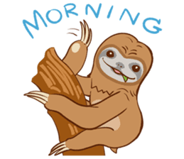 Mr.slothy sticker #2762054