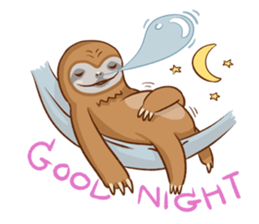 Mr.slothy sticker #2762055