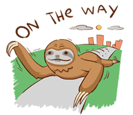 Mr.slothy sticker #2762072