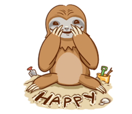 Mr.slothy sticker #2762073