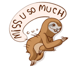 Mr.slothy sticker #2762077