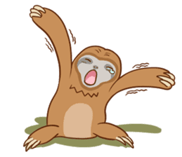 Mr.slothy sticker #2762080