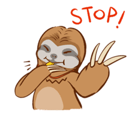 Mr.slothy sticker #2762084