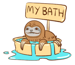 Mr.slothy sticker #2762086