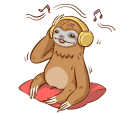Mr.slothy sticker #2762088