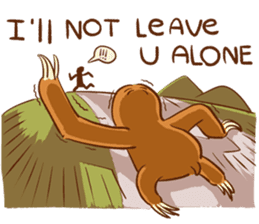 Mr.slothy sticker #2762090