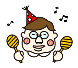 Chubby boy "Bob" sticker #2762154