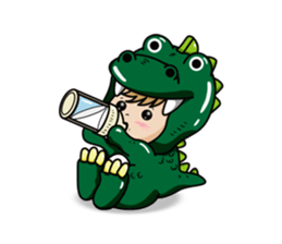 BABY ZAURUS sticker #2762856