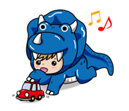 BABY ZAURUS sticker #2762862