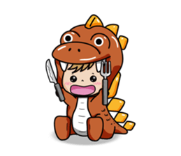 BABY ZAURUS sticker #2762879