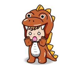 BABY ZAURUS sticker #2762884