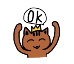 a cute tabby cat sticker #2763747