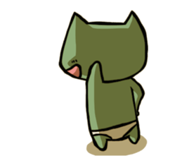 Pants cat Sticker sticker #2764071