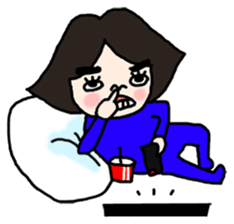 what's wrong~swing Man (ENGLISH) sticker #2764113