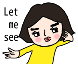 what's wrong~swing Man (ENGLISH) sticker #2764127