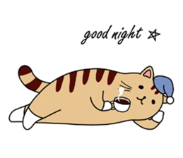 Goronekko Nap cat sticker #2764149