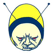 Kawaii Bee sticker #2764406