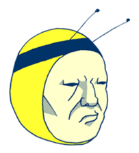 Kawaii Bee sticker #2764409