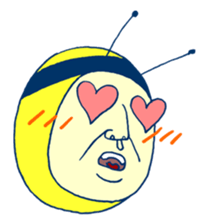 Kawaii Bee sticker #2764425