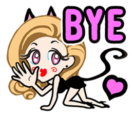 Debbie Cat sticker #2765225