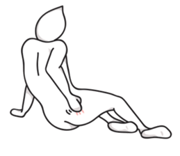 Simon in Tights sticker #2765631