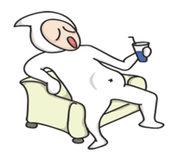 Simon in Tights sticker #2765662