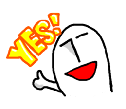 Sometimes annoying Mr.Moai sticker #2765667