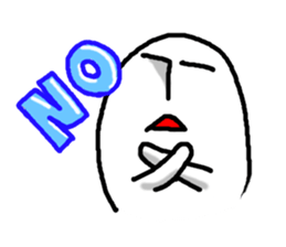 Sometimes annoying Mr.Moai sticker #2765668