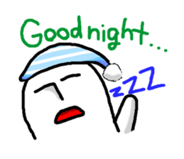 Sometimes annoying Mr.Moai sticker #2765671