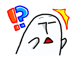 Sometimes annoying Mr.Moai sticker #2765674