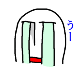 Sometimes annoying Mr.Moai sticker #2765681